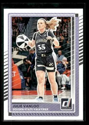 2025 Donruss WNBA Julie Vanloo #29 Golden State Valkyries - Basketball Card Single