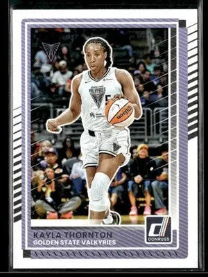 2025 Donruss WNBA Kayla Thornton #40 Golden State Valkyries - Basketball Card Single