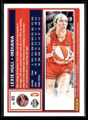 2025 Donruss WNBA Lexie Hull #85 Indiana Fever - Basketball Card Single