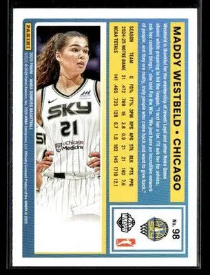 2025 Donruss WNBA Maddy Westbeld #98 RC Chicago Sky - Basketball Card Single