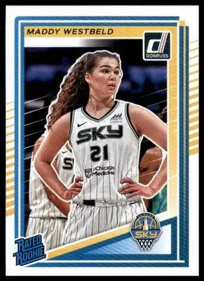 2025 Donruss WNBA Maddy Westbeld RC 98 Chicago Sky - Basketball Card Single