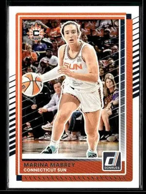 2025 Donruss WNBA Marina Mabrey #13 Connecticut Sun - Basketball Card Single