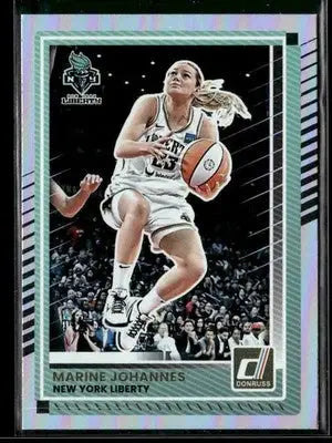 2025 Donruss WNBA Marine Johannes #79 Holo New York Liberty - Basketball Card Single