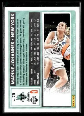 2025 Donruss WNBA Marine Johannes #79 New York Liberty - Basketball Card Single