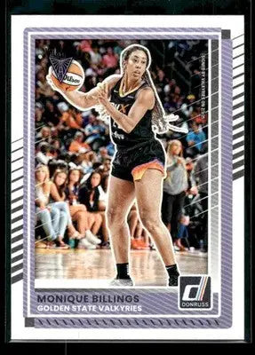 2025 Donruss WNBA Monique Billings #46 Golden State Valkyries - Basketball Card Single