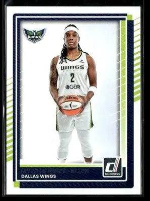 2025 Donruss WNBA Myisha Hines-Allen #65 Dallas Wings