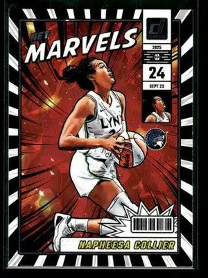 2025 Donruss WNBA Napheesa Collier #22 Net Marvels Minnesota Lynx - Basketball Card Single