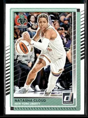 2025 Donruss WNBA Natasha Cloud #8 New York Liberty - Basketball Card Single