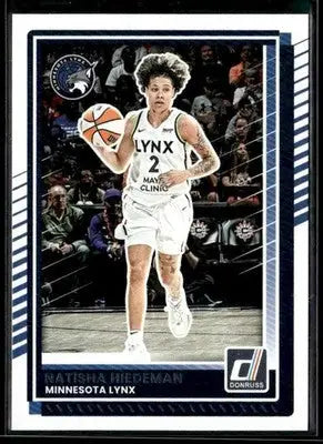 2025 Donruss WNBA Natisha Hiedeman #72 Minnesota Lynx - Basketball Card Single