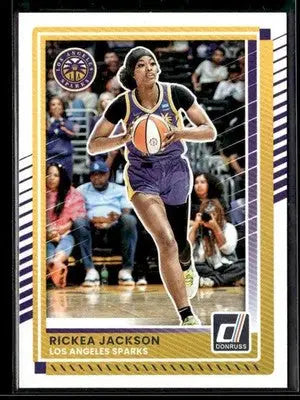 2025 Donruss WNBA Rickea Jackson #49 Los Angeles Sparks - Basketball Card Single