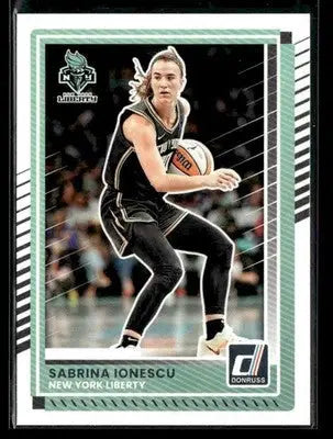 2025 Donruss WNBA Sabrina Ionescu #83 New York Liberty