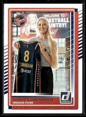 2025 Donruss WNBA Sophie Cunningham #24 Indiana Fever - Basketball Card Single