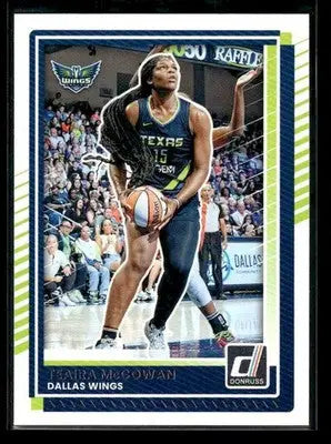 2025 Donruss WNBA Teaira McCowan #57 Dallas Wings - Basketball Card Single