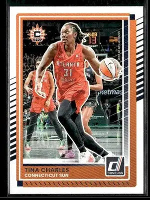 2025 Donruss WNBA Tina Charles #52 Connecticut Sun - Basketball Card Single