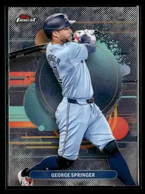 2025 Finest #141 George Springer - Baseball Card Single