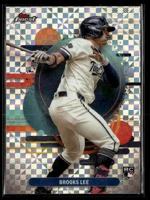 2025 Finest #163 Brooks Lee Checkerboard - Baseball Card Single