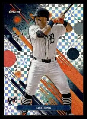 2025 Finest #29 Jace Jung Checkerboard - Baseball Card Single