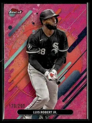 2025 Finest #297 Luis Robert Jr. Magenta #/200 - Baseball Card Single
