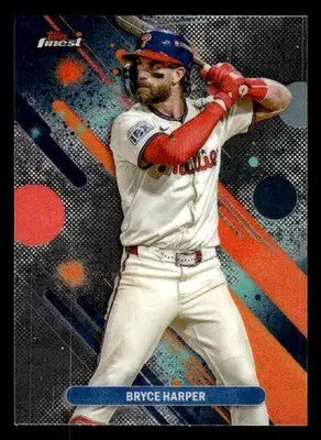 2025 Finest #73 Bryce Harper - Baseball Card Single