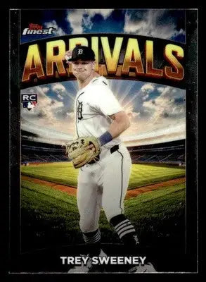 2025 Finest #A-27 Trey Sweeney Arrivals - Baseball Card Single