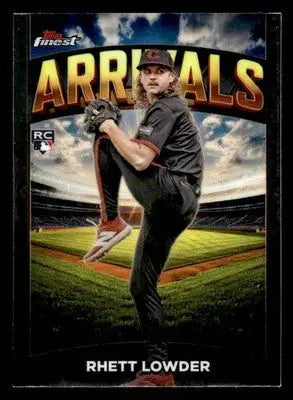 2025 Finest #A-9 Rhett Lowder Arrivals - Baseball Card Single