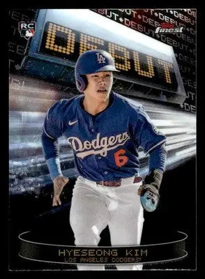2025 Finest #D-29 Hyeseong Kim Debut - Baseball Card Single