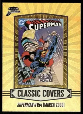2025 Fleer Brilliants Classic Covers Superman #CC-13 - DC Card Single