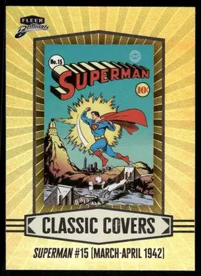 2025 Fleer Brilliants Classic Covers Superman #CC-3 - DC Card Single