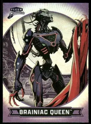 2025 Fleer Brilliants Superman Brainiac Queen Purple #60 - DC Card Single
