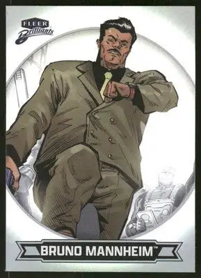 2025 Fleer Brilliants Superman Bruno Mannheim #80 - DC Card Single