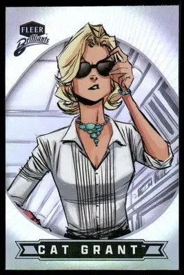 2025 Fleer Brilliants Superman Cat Grant #6 - DC Card Single