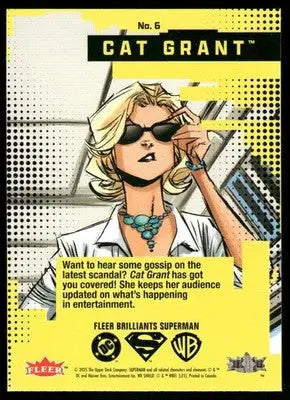 2025 Fleer Brilliants Superman Cat Grant #6