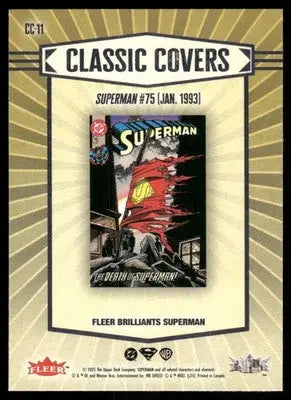 2025 Fleer Brilliants Superman Classic Covers #CC-11 - Non-Sports Card Single