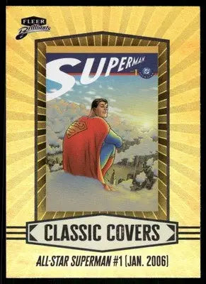 2025 Fleer Brilliants Superman Classic Covers #CC-15 - DC Card Single