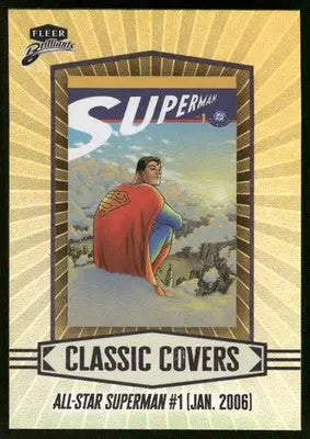 2025 Fleer Brilliants Superman Classic Covers Superman Classic Covers #CC-15 - DC Card Single