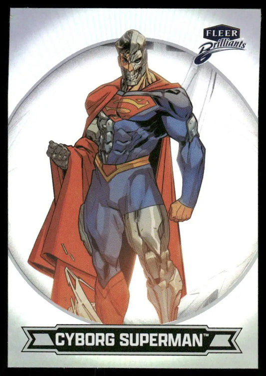 2025 Fleer Brilliants Superman Cyborg Superman #69 - DC Card Single