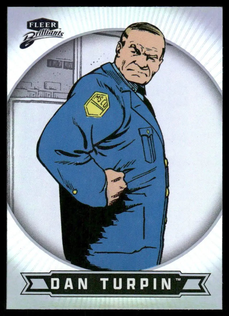 2025 Fleer Brilliants Superman Dan Turpin #30 - DC Card Single