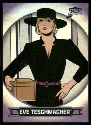 2025 Fleer Brilliants Superman Eve Teschmacher Purple #18 - DC Card Single