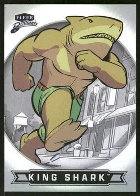 2025 Fleer Brilliants Superman King Shark #14 - DC Card Single