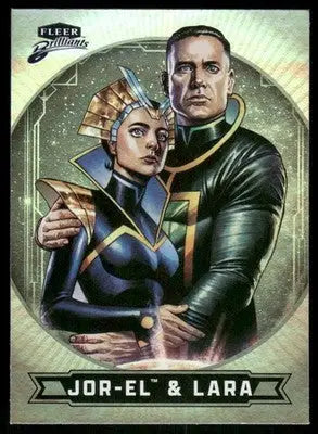 2025 Fleer Brilliants Superman Lara Jor-El #28 - DC Card Single