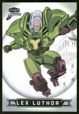 2025 Fleer Brilliants Superman Lex Luthor #8 - DC Card Single
