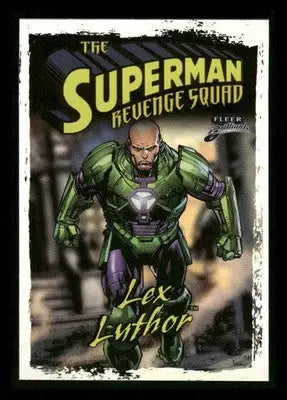 2025 Fleer Brilliants Superman Lex Luthor The Superman Revenge Squad #RS-1 - DC Card Single