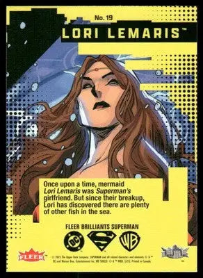2025 Fleer Brilliants Superman Lori Lemaris #19 - DC Card Single