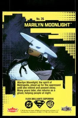 2025 Fleer Brilliants Superman Marilyn Moonlight #26 - DC Card Single