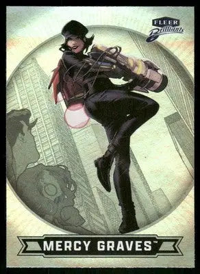 2025 Fleer Brilliants Superman Mercy Graves #36 - DC Card Single