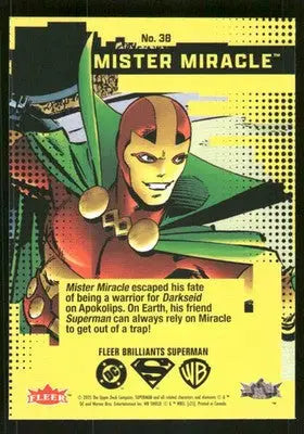 2025 Fleer Brilliants Superman Mister Miracle #38 - DC Card Single