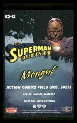 2025 Fleer Brilliants Superman Mongul Superman Revenge Squad #RS-12 - DC Card Single