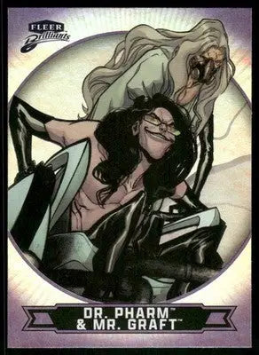 2025 Fleer Brilliants Superman Mr. Graft Dr. Pharm Purple #90 - Non-Sports Card Single