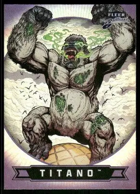 2025 Fleer Brilliants Superman Purple Titano Purple #54 - DC Card Single