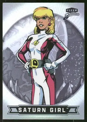 2025 Fleer Brilliants Superman Saturn Girl #48 - DC Card Single